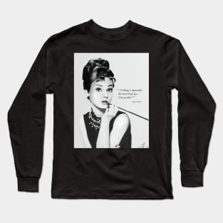 Audrey Hepburn Long Sleeve T-Shirt